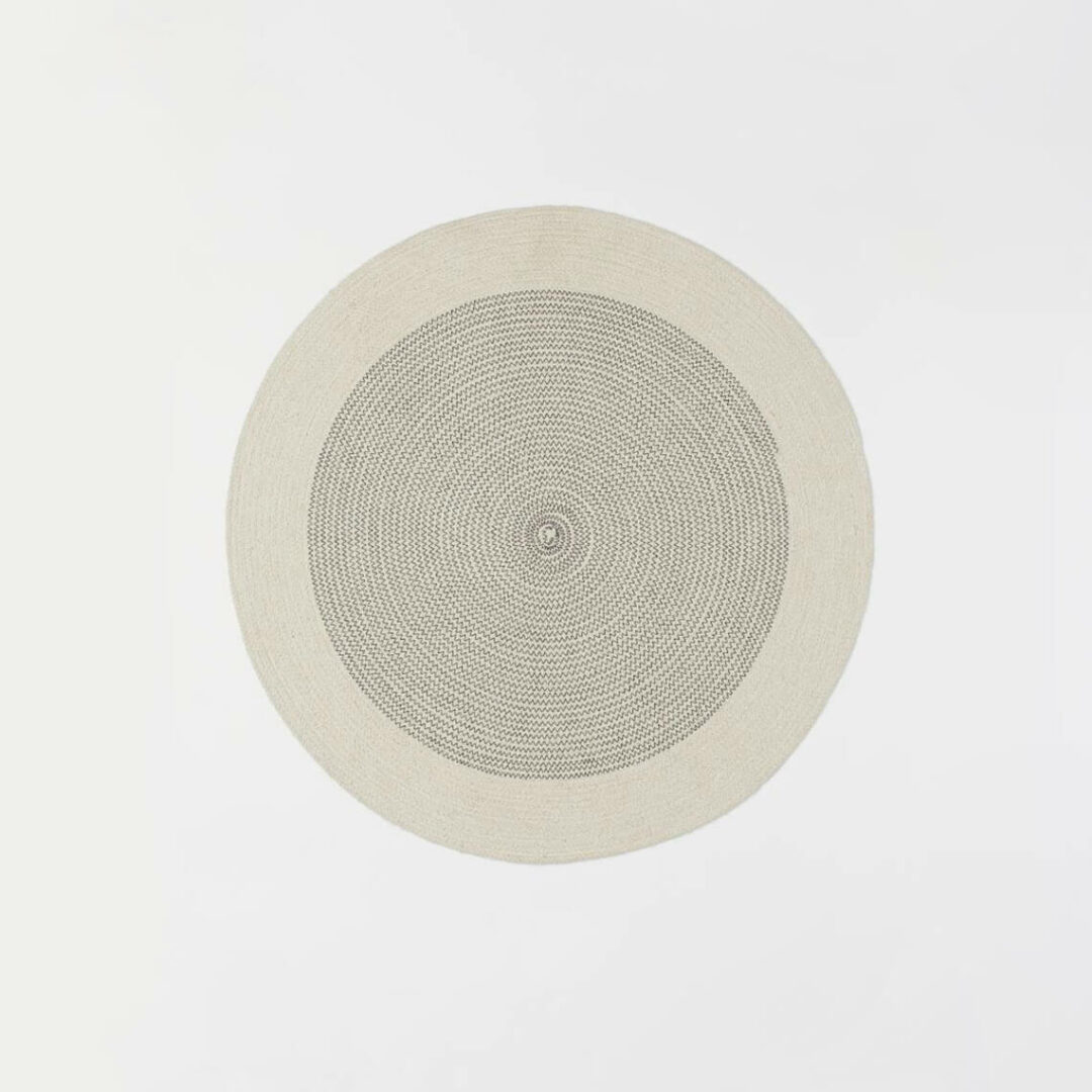 Round Jute Floor Mat