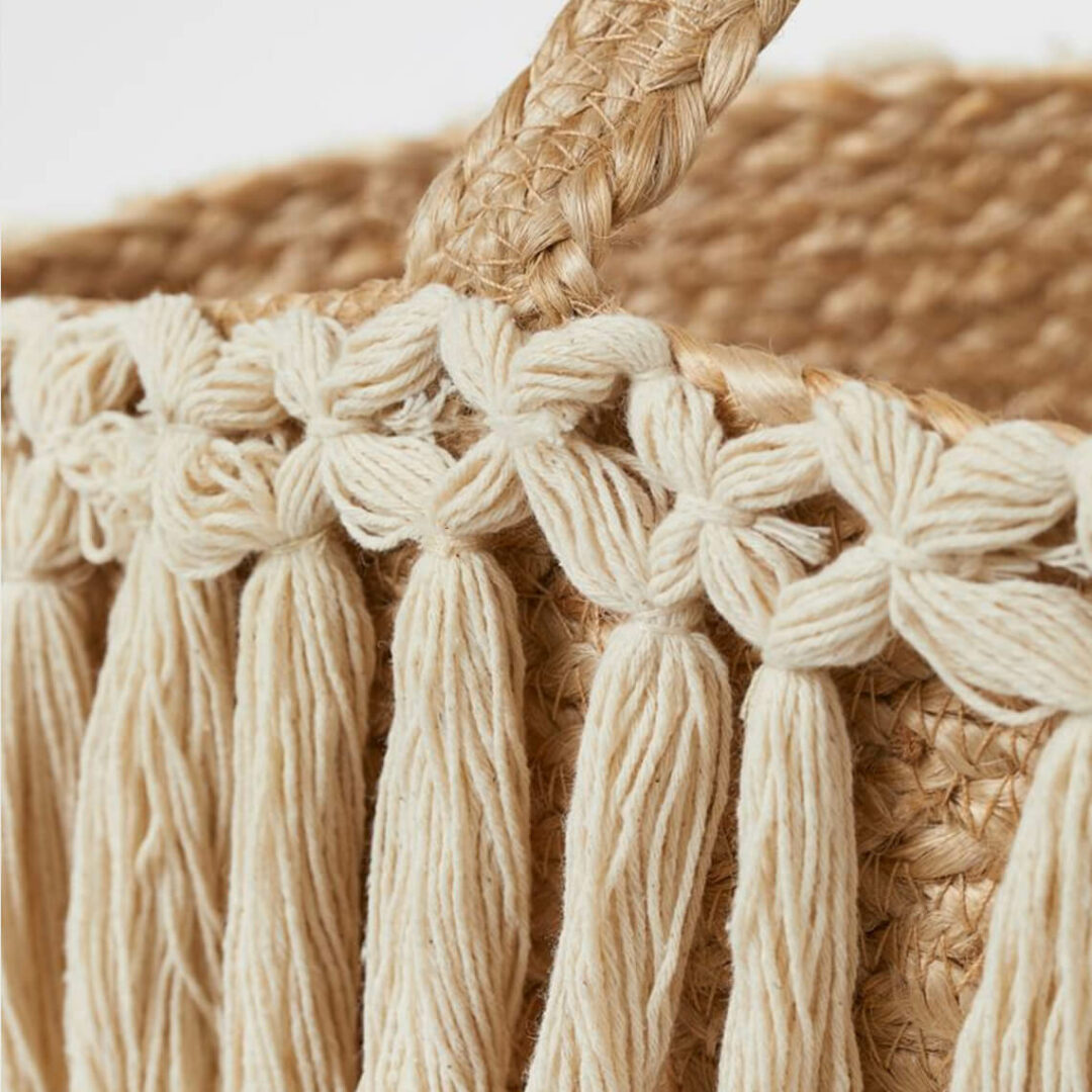 Tasseled Beach Bag – Image 2
