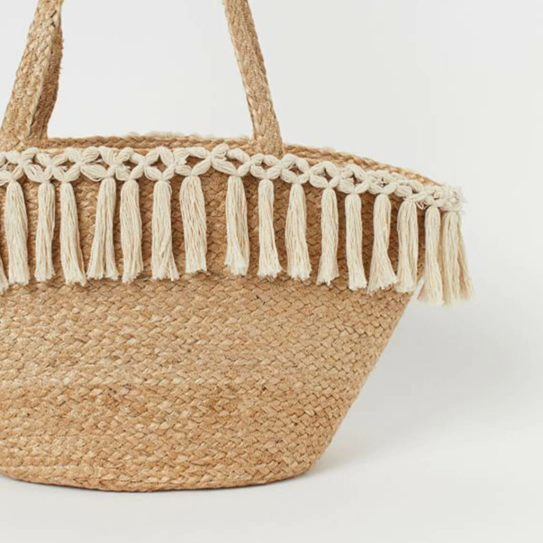 Tasseled Beach Bag – Image 3