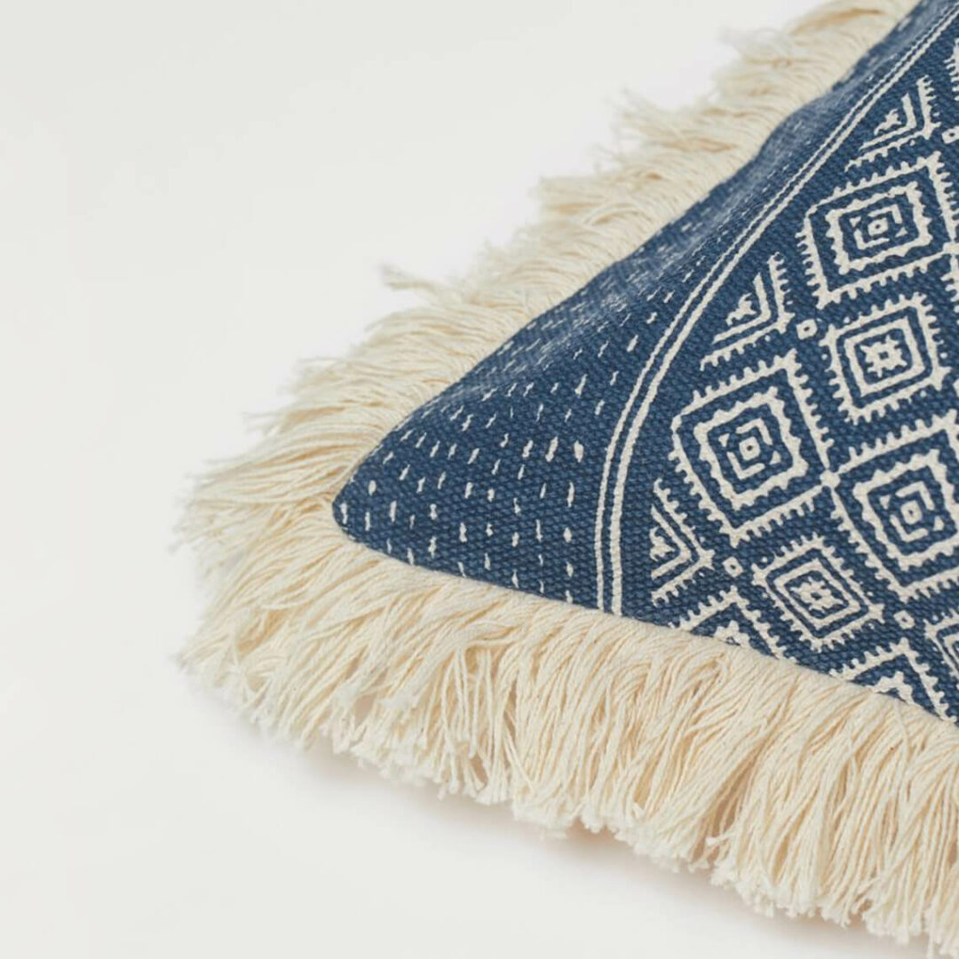 Cushion Cover with Fringe – Image 2